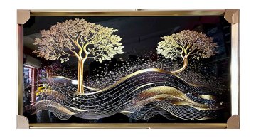 Stone Glass Wall Frame