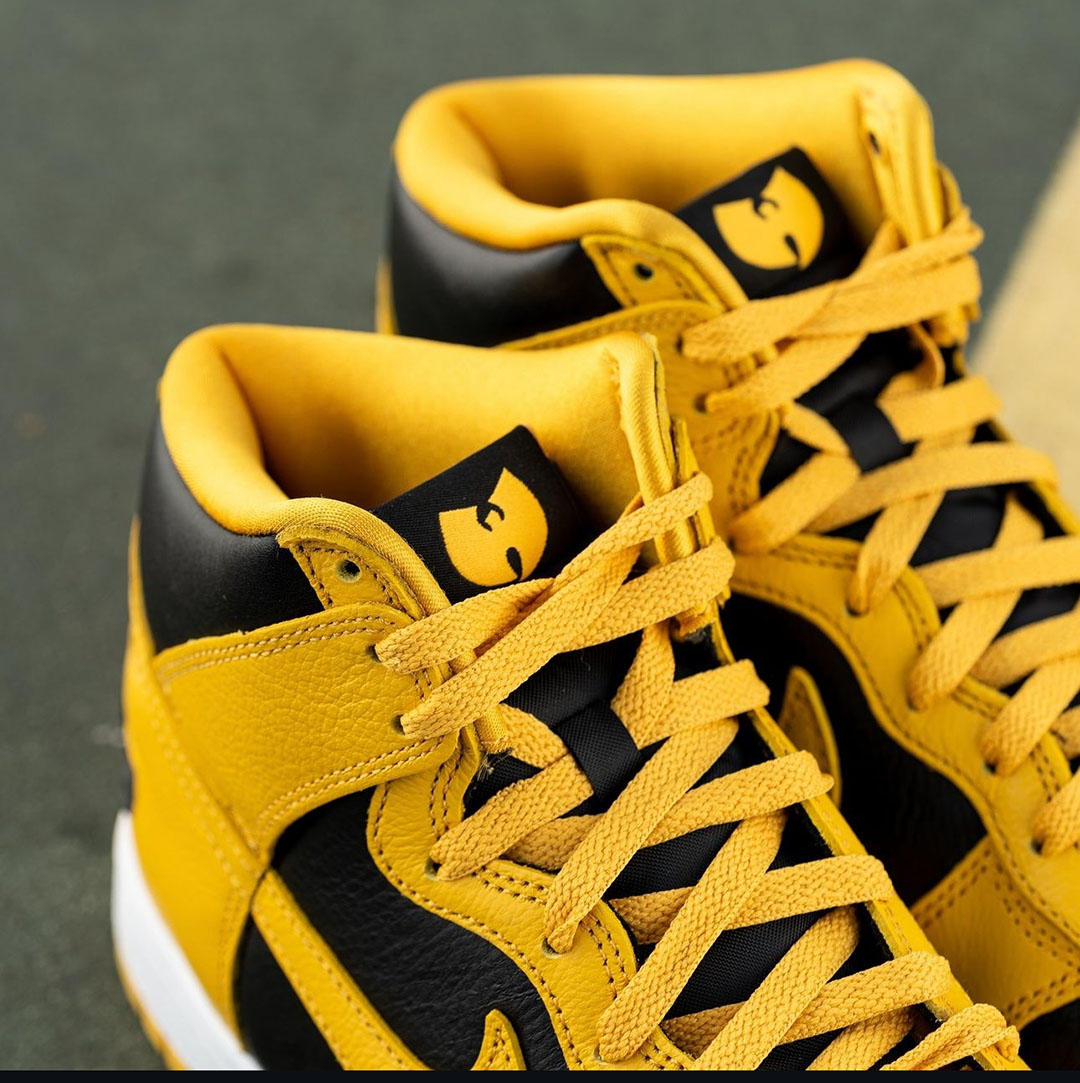 Nike Dunk High Black Varsity Maize