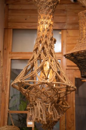 Woven lamps
