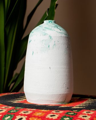 Clay vase