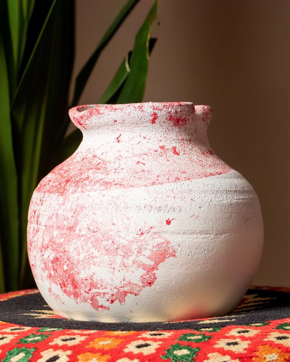 Clay vase