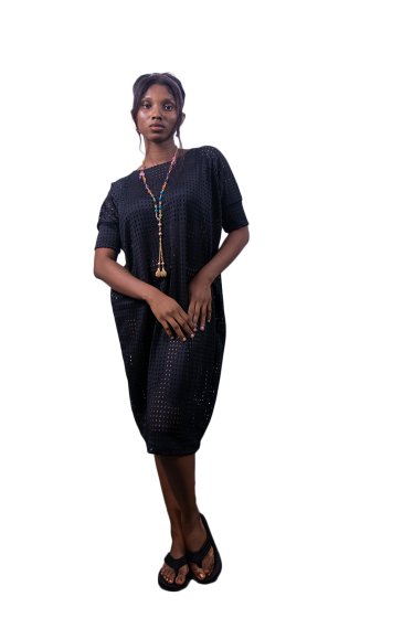 Polka dots midi Abaya