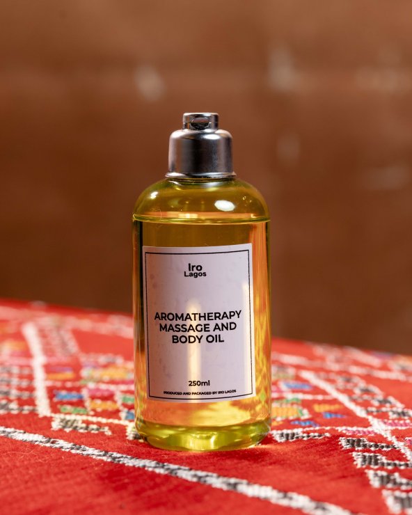 Aromatherapy massage and body oil