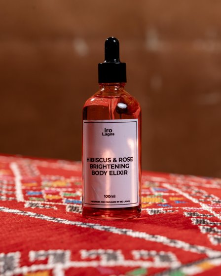 Hibiscus rose and body brightening elixir