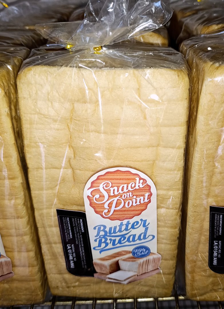 Family loaf Butter bread