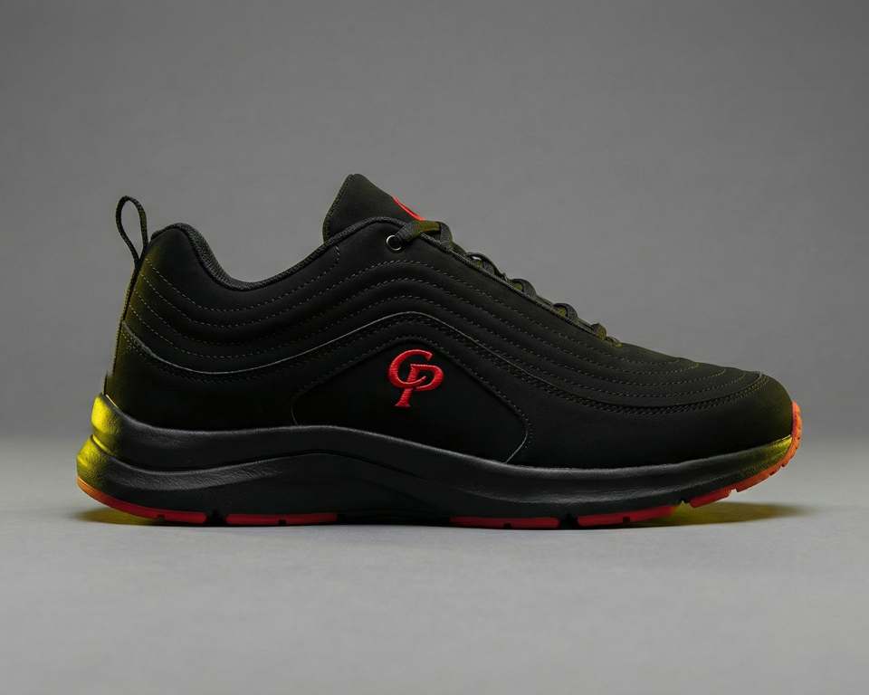 Midnight Black - AfroPulse Sneaker